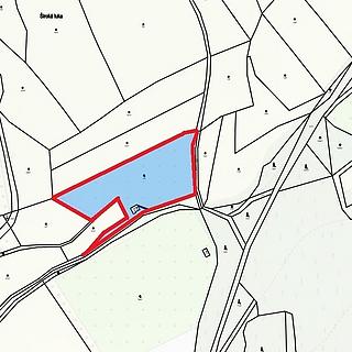 Pronájem zahrady 7 m&sup2; Hrádek