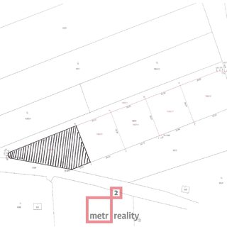 Prodej stavební parcely 889 m² Konice, 