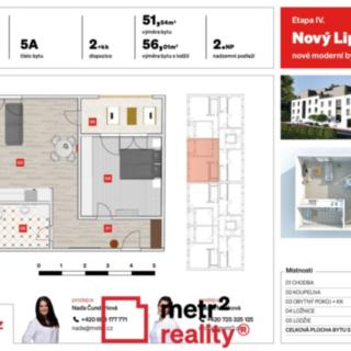 Prodej bytu 2+kk 52 m² Lipník nad Bečvou, Na Výsluní