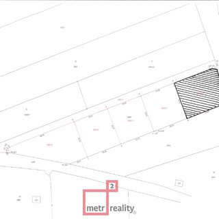 Prodej stavební parcely 789 m² Konice