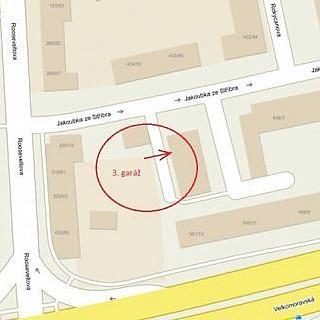 Prodej garáže 18 m&sup2; Olomouc