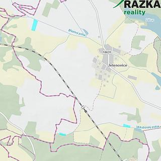 Prodej zemědělské půdy 12986 m&sup2; Velký Bor