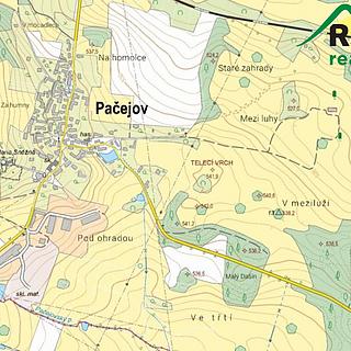 Prodej zemědělské půdy 11218 m&sup2; Pačejov