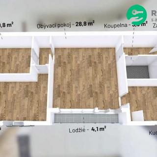 Prodej bytu 3+1 77 m² Příbram, Plzeňská 