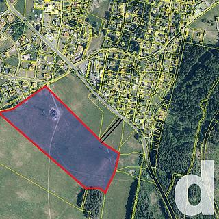 Prodej stavební parcely 45594 m&sup2; Hroznětín