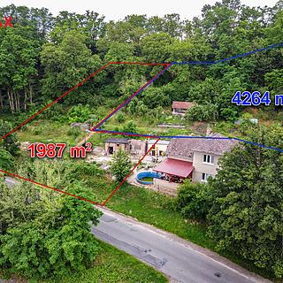 Prodej stavební parcely 4264 m&sup2; Kropáčova Vrutice