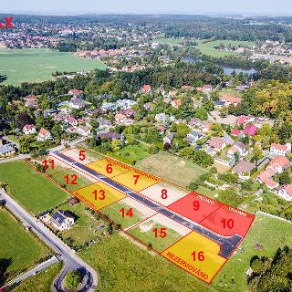 Prodej stavební parcely 800 m² Louňovice