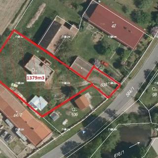 Prodej stavební parcely 1379 m² Lány