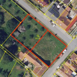 Prodej stavební parcely 630 m² Cetkovice