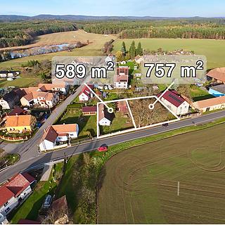 Prodej stavební parcely 757 m&sup2; Rosovice