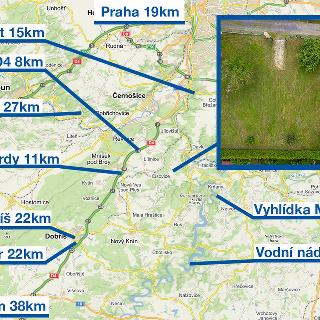 Prodej stavební parcely 826 m² Mníšek pod Brdy