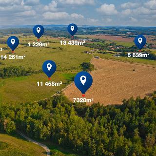 Prodej zemědělské půdy 76581 m² Milín