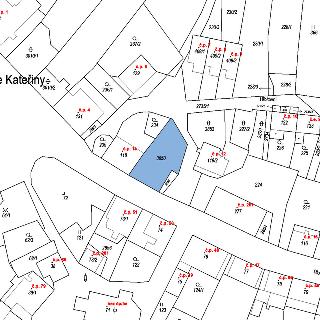 Prodej stavební parcely 453 m² Hora Svaté Kateřiny