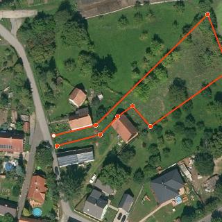 Prodej stavební parcely 1 911 m² Dětenice