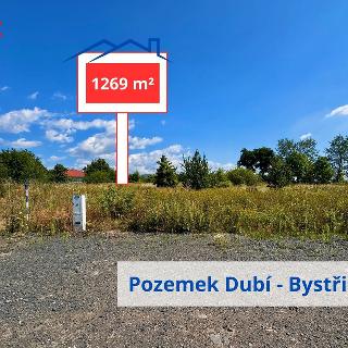 Prodej stavební parcely 1 269 m² Dubí, Družstevní