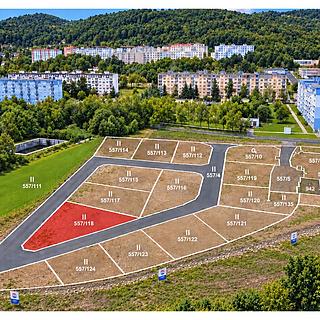 Prodej stavební parcely 904 m&sup2; Krupka