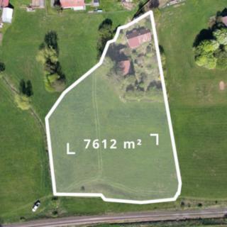 Prodej stavební parcely 7 612 m² Nová Paka, U Splavu