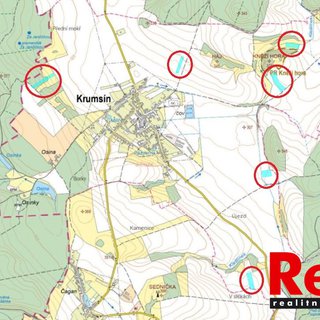 Prodej zemědělské půdy 7 000 m² Krumsín, 