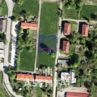Prodej komerčního pozemku 1045 m&sup2; Petřvald