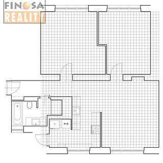 Prodej bytu 3+kk 87 m&sup2; Ústí nad Labem