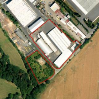 Prodej výrobního objektu 8632 m² Okrouhlá