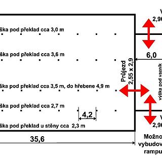Pronájem skladu 878 m&sup2; Holohlavy