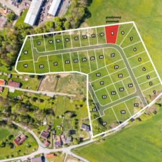 Prodej stavební parcely 917 m² Kaplice Mostky