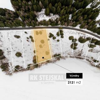 Prodej stavební parcely 3 131 m² Přední Výtoň