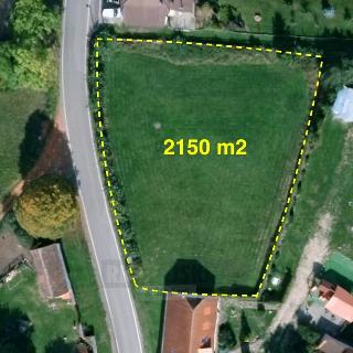 Prodej stavební parcely 2 150 m² Písek