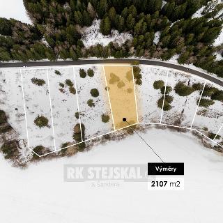 Prodej stavební parcely 2 107 m² Přední Výtoň