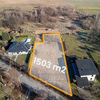Prodej stavební parcely 1503 m&sup2; Trhové Sviny