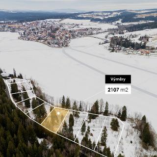 Prodej stavební parcely 2 107 m² Přední Výtoň