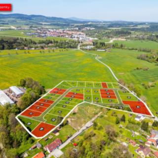 Prodej stavební parcely 600 m² Kaplice