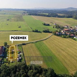 Prodej stavební parcely 1 236 m² Boršov nad Vltavou