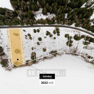 Prodej stavební parcely 3 033 m² Přední Výtoň, Frýdava