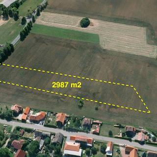 Prodej stavební parcely 2 987 m² Smetanova Lhota, 