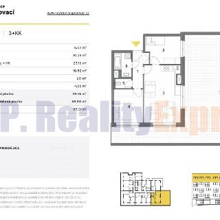 Prodej bytu 3+kk 60 m² Praha, Stará Spojovací