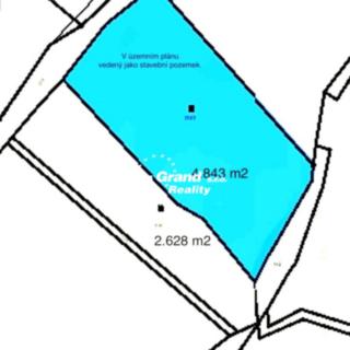 Prodej louky 7471 m&sup2; Zákupy