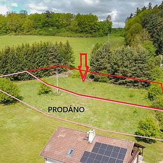 Prodej stavební parcely 1678 m&sup2; Kolinec