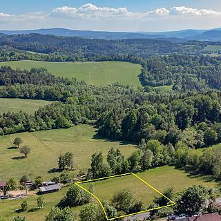 Prodej stavební parcely 2272 m&sup2; Sušice