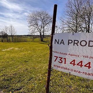 Prodej stavební parcely 1661 m&sup2; Hazlov