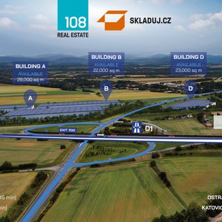 Pronájem skladu 3 500 m² Ostrava, 