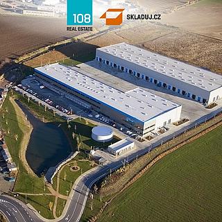 Pronájem skladu 1800 m&sup2; Chrášťany