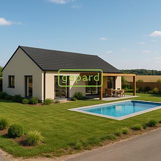 Prodej stavební parcely 1123 m&sup2; Kostelní Hlavno