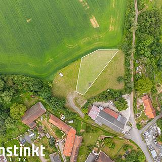Prodej stavební parcely 1159 m&sup2; Ledce