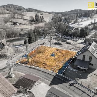 Prodej stavební parcely 1 368 m² Kašperské Hory, Na Prádle