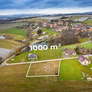 Prodej stavební parcely 1 000 m² Krtov