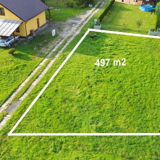 Prodej stavební parcely 497 m² Doubrava