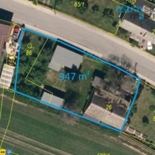 Prodej stavební parcely 947 m² Opava, Raduňská