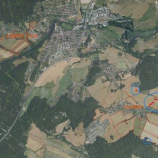 Prodej ostatních pozemků 1914 m² Zahořany